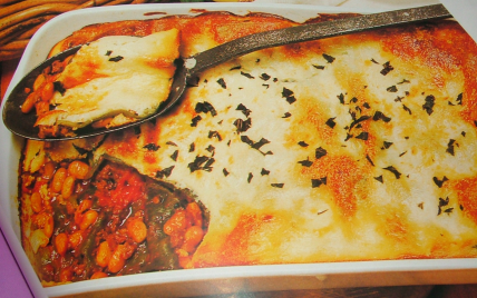 Gratin de lasagnes tex mex - Photo par capali