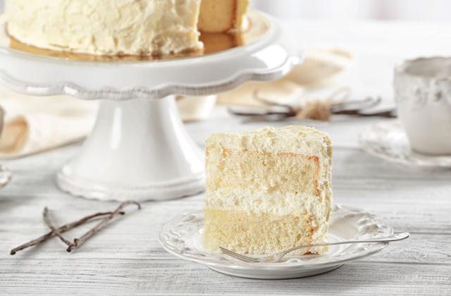White cake - Photo par 750g