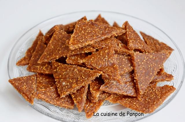 Biscuit amande-figue, vegan et sans gluten - Photo par Ponpon