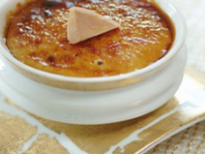 Crème brûlée exotique au foie gras - karma3