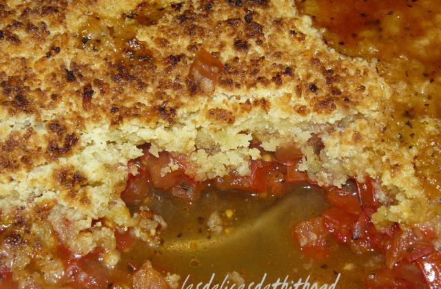 Crumble de tomates maison - Photo par Invité