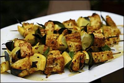 Brochettes de thon à la grecque - Photo par mps201