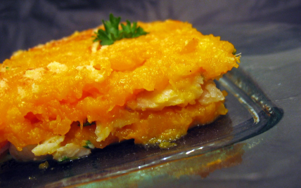 Gratin Longévité de patates douces et perche du Nil - Photo par Chez Inoule