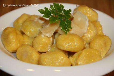 Gnocchis au potiron - Photo par Cricri les petites douceurs