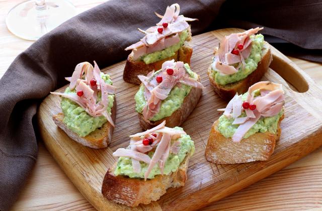 Crostinis à la courgette - Photo par Silvia Santucci