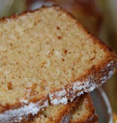 Cake à la noix de coco et au beurre de cacahuète - Photo par newelm