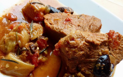 Veau aux citrons confits et aux olives - Photo par Boljo