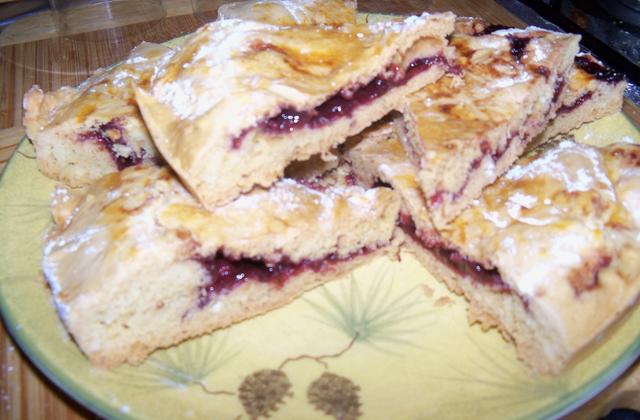 Gâteau Basque à la confiture de cerises - Photo par lyn1981