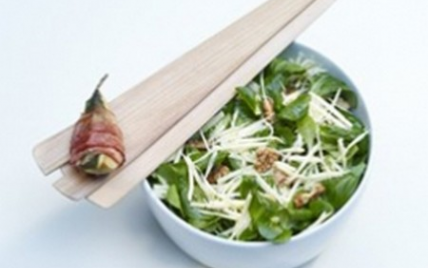 Salade de panais aux poires, lard et gruyère AOC - Photo par Gruyère AOP suisse