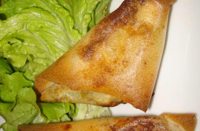 Samoussas de courgettes bacon - Photo par missmoo