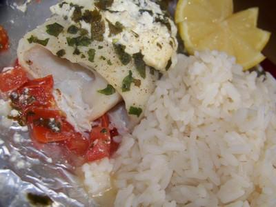 Filets de panga en papillote - Photo par lepetitcha