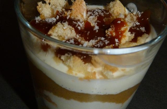 Trifle pomme ananas vanille - Photo par La popote d'alex