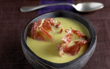 Crème de Concombre de France à la coppa - Concombres de France
