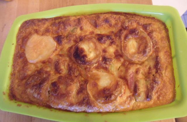 Cake lardons, poireaux et chèvre - Photo par alice des merveilles