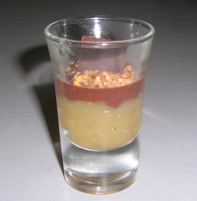 Verrine choco banane - Photo par bretond