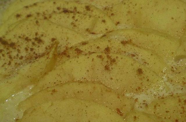 Tarte flambée pomme cannelle - Photo par www.de-fourche-a-fourchette.over-blog.com