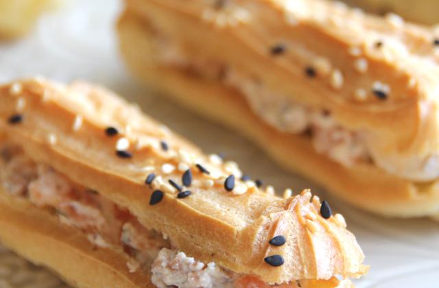 Eclairs au saumon de Norvège et à la ricotta - Photo par opheli3