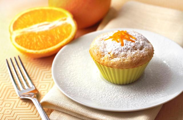 Muffins à l'orange - Photo par VirginieL