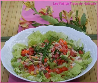 Salade estivale maison - Photo par nathalHlt