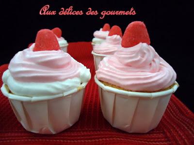 Cupcakes aux fraises tagada - fimere2