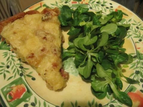 La tourte à la raclette - Photo par julierE