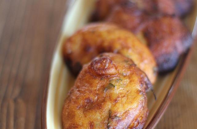 Beignets de pommes de terre & roquefort Papillon - Photo par miamma