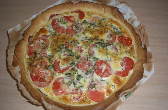 Tarte tomates et moutarde à l'italienne - Photo par mhouda