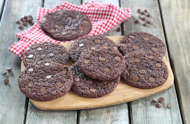 Cookies géants au chocolat au lait - Photo par Silvia Santucci