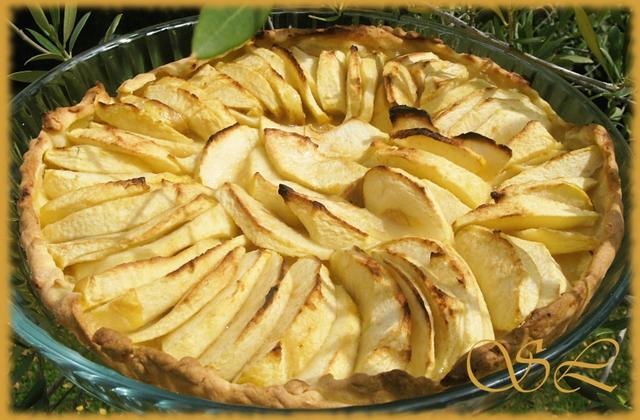 Pâte aux petits suisses et tarte aux pommes - Photo par Blog d'Elisa