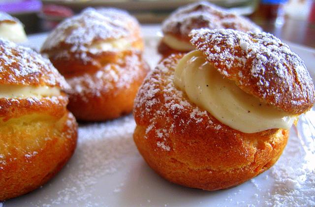 Choux à la crème économiques - Photo par pitit chef