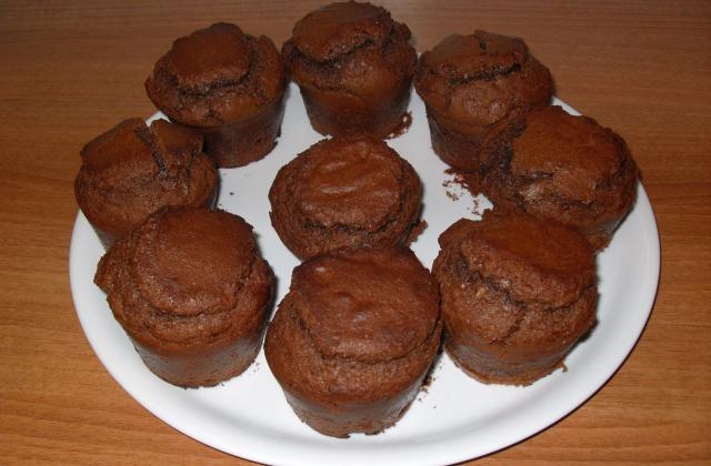 Muffins au chocolat tendres et moelleux - Photo par toutouT