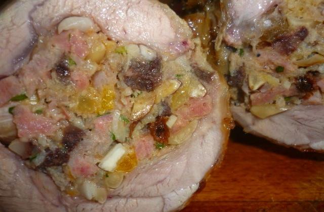 Épaule d'agneau farcie sucrée-salée - la francesa aux fourneaux
