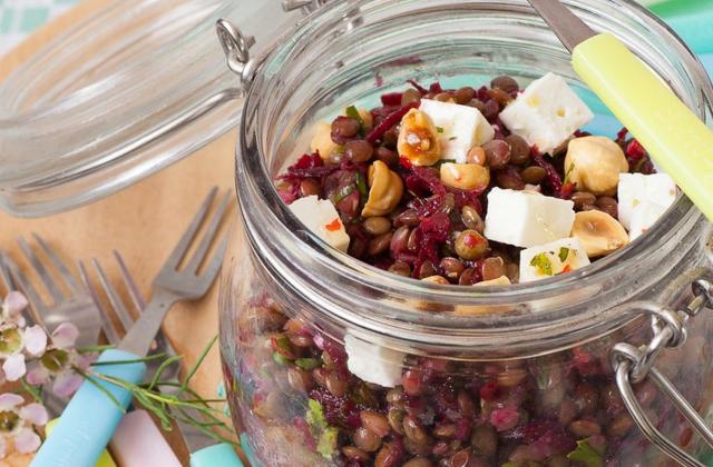 10 recettes de salade de lentilles pour des déjeuners équilibrés et complets - Fédération nationale des Légumes Secs