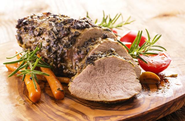 Rôti de veau et sa petite crème aux noisettes - Photo par 750g