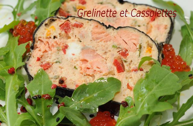 Terrine de Saumon au fromage de brebis - Photo par isa-marie