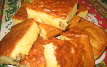 Brownies au chocolat blanc rapide - belledz