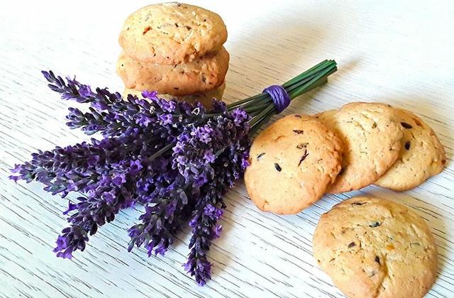 Cookies à la lavande au thermomix - Photo par Dany33