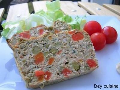 Terrine de thon aux légumes facile - Photo par DeyCuisine
