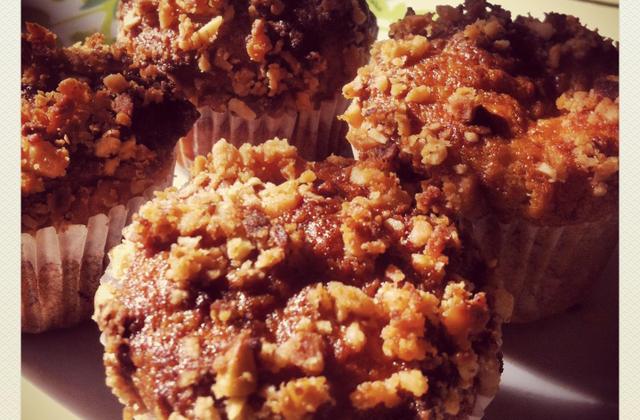 Muffins banane et noix de macadamia - Photo par valeri8P
