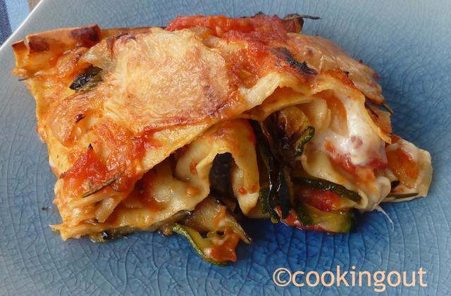 Lasagnes aux légumes du soleil parfumées à l'esprit de bœuf Ariaké - Photo par Cookingout