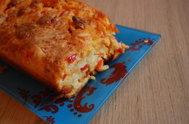 Cake poivron et chorizo - Photo par apieju
