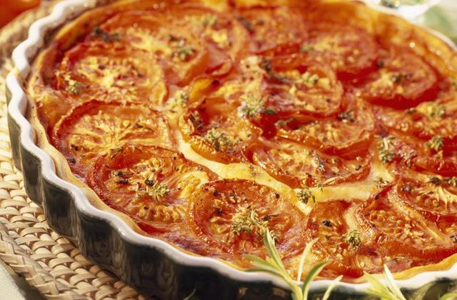 Tarte aux tomates - Photo par Amora