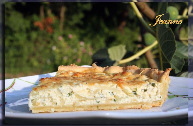 Tarte à la ricotta et aux oignons - Photo par Jeanne la malice