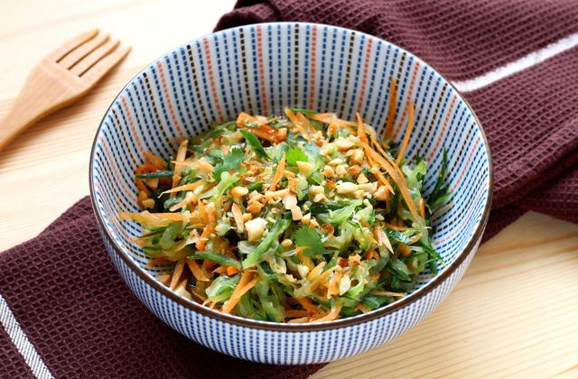 Salade de concombre à la thaïlandaise - Photo par Silvia Santucci