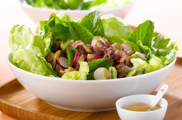 Salade de bœuf à la menthe fraîche - Photo par Amora