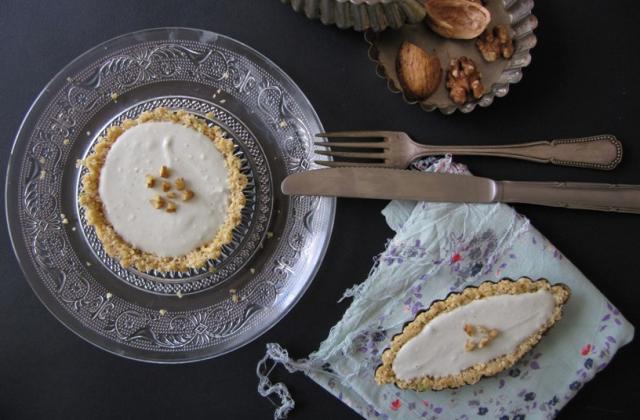 Cheesecake de roquefort citronné en tartelettes de noix - 2909vr