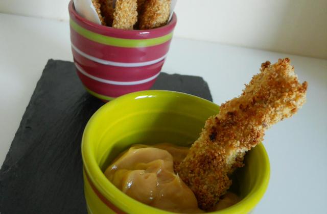 Sticks de dinde, sauce au beurre de cacahuètes - Photo par Mylwina