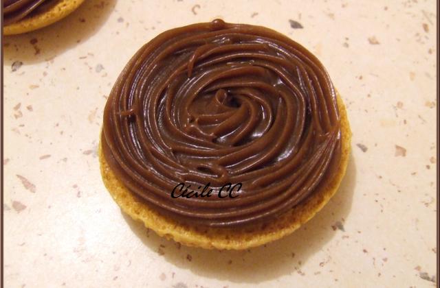 Biscuits à la ganache pralinoise - Photo par Cécile CC