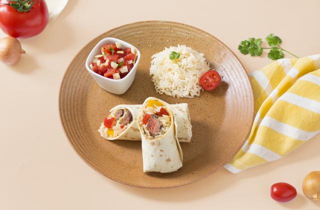 Wrap salsa au riz long grain - Photo par Uncle Ben's®