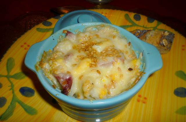 Gratin de chou-fleur en cocotte - Photo par lilimarti